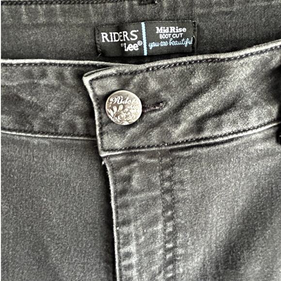 Riders by Lee Bootcut Jeans Midrise Size 18P - Picture 1 of 11